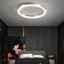 Axyaa Nordic Gold/White Ceiling Chandelier for Bedroom Kitchen Dining Room LED Light