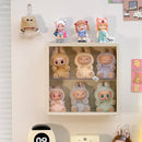 Axyaa Plush Doll Storage Box: Dust-Proof & Spacious for Labubu Blind Box Display