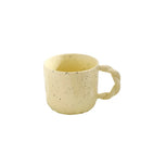 Axya Splash Ink Dots Ceramic Coffee Mugs with Twist Handle