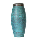 Axyaa Ins Style Ceramic Floor Vase for Home Decor & Living Room Art