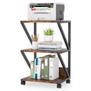 Axyaa Industrial 3-Tier Printer Cart with Wheels