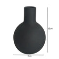 Axyaa Mini Ceramic Vase for Dried Flowers and Hydroponic Home Decor