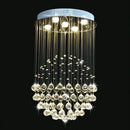 Axyaa LED Crystal Chandelier for Modern Living Room Interior