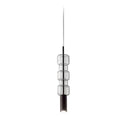 Axyaa Glass Tube LED Pendant Light - Modern Home Lighting Fixtures