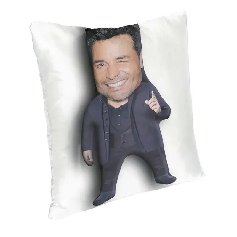 Axyaa Chayanne Chiquito Velvet Cushion Cover Double Sided Singer Music Home Decoration