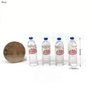 Axyaa Mini Mineral Water Bottle Resin Model Dollhouse Miniature Toy