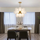 Axyaa Glass Bubble Pendant Light - Modern Kitchen & Living Room Chandelier