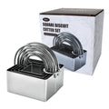 Axyaa Stainless Steel Circle Cookie Cutter Set for Baking & Pastry