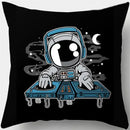 Axyaa Spacemen Rocket Pillowcase for Sofa Home Decor Kids Room