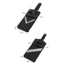Axyaa Stainless Steel Vegetable Grater & Chopper Board Set