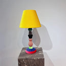 Axyaa Leopard Print Bedside Lamp: Stylish Fabric Desk Lamp for Bedroom and Study
