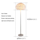 Axyaa Nordic Feather Floor Lamp LED Decorative Standing Light