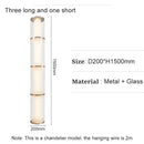 Axyaa Modern Glass LED Suspension Lamp for Restaurants, Bars, Hotels, and Dining Tables
