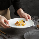 Axyaa Ceramic Steak Plate Set for Molecular Cuisine and Sushi Dish Service