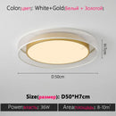 Axyaa Modern Minimalist LED Ceiling Light for Bedroom, Living Room, and Study
