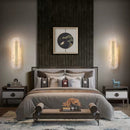 Axyaa Gold Marble LED Wall Sconces for Indoor Decorative Lighting