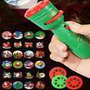 Axyaa Christmas Children's Projector Flashlight with 24 Toy Patterns