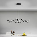 Axyaa Modern LED Chandelier Gold/Black Finish for Living Room, Bedroom, Study - AC110-260V