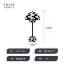 Axyaa Modern Mushroom LED Table Lamps for Bedroom, Bar, and Office