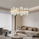Axyaa Nordic Chandeliers for Dining Room, Lustre Pendant Lights, Indoor Ceiling Hanging Lamps