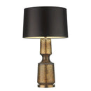 Axyaa Crystal Glass Bottle Table Lamp: Modern LED Lighting for Bedroom and Study