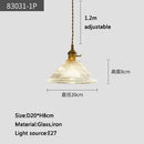 Axyaa Nordic Glass Pendant Light for Dining Room Kitchen Decor