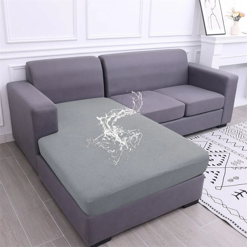 Axyaa Stretch Sofa Seat Cushion Covers - Washable Fabric Slipcover for Living Room
