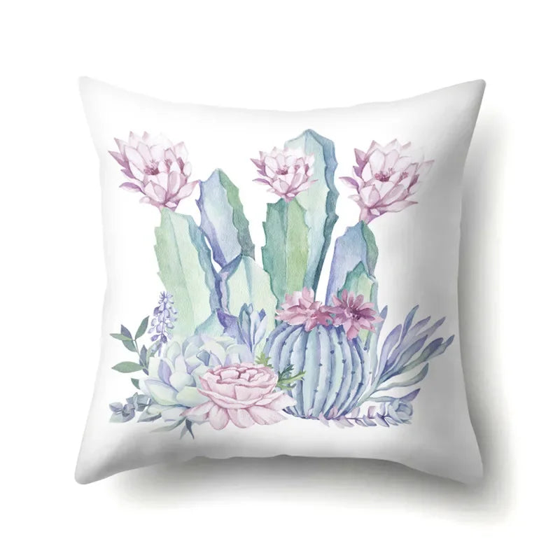 Axyaa Nordic Pineapple Cushion Cover - Geometric Throw Pillow for Sofa