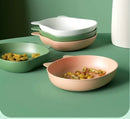 Axyaa Dipping & Cake Plates: Plastic Snack & Fruit Tableware