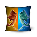 Axyaa Animal Print Cushion Cover - Stylish Polyester Throw Pillow for Home Decor