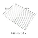 Axyaa Stainless Steel Bakeware Set Kitchen Utensils Storage Tray Cooling Rack