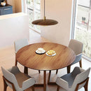 Axyaa LED Wood Pendant Lamp for Kitchen, Restaurant, Bar - Stylish Indoor Lighting Fixtures