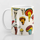 Axyaa Sexy Mushrooms Mug 11oz - Funny Ceramic Coffee Mug, Friends' Birthday Gift
