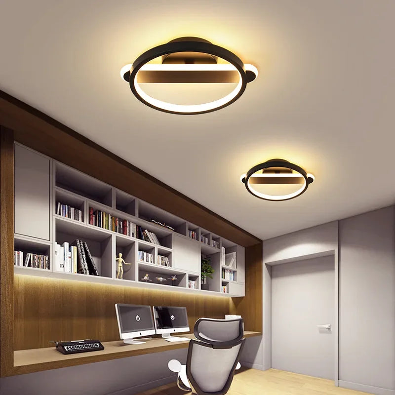 Axya Modern LED Ceiling Light: Sleek Indoor Lighting for Bedroom, Stairs & Bathroom