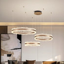 Axyaa Modern Ring Ceiling Chandelier Luxury Pendant Lamp