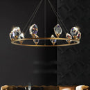 Axyaa LED Chandeliers: Modern Pendant Lighting for Dining Room, Ceiling Hanging Lamps