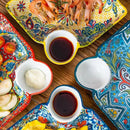 Axyaa Ceramic Dumpling Plate Set
