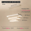 Axyaa Square Frame Chandelier for Living Room, Bedroom, and Dining Room