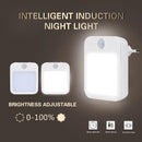 Axyaa Motion Sensor Dimmable LED Night Light EU Plug for Bedroom and Corridor