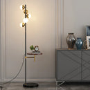 Axyaa LED Floor Lamp for Bedroom Living Room - Stand Light Bedside Lamp