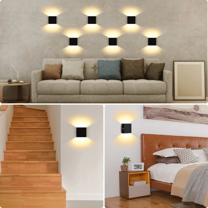 LED Motion Sensor Wall Lamp Axyaa Brand IP65 Waterproof Indoor Outdoor Sconce