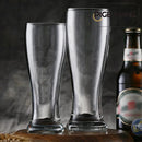 Axyaa High Waist Beer Glass 470ML - Streamlined Whiskey Glass for Bar Party