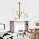 Axyaa Nordic Living Room Chandelier - Modern Lighting for Home, Coffee Shop, and Dining Area