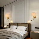 Axyaa Modern Bedside LED Wall Lamp Simple Living Room Bedroom Sconce