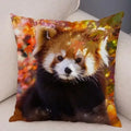 Axyaa Red Panda Print Pillowcase for Cute Wildlife Home Decor