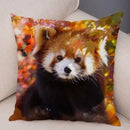 Axyaa Red Panda Print Pillowcase for Cute Wildlife Home Decor