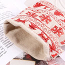 Axyaa Christmas Drawstring Pouches for Gifts & Snacks