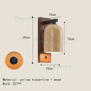 Axyaa Natural Stone Wall Lamp Sconce for Foyer Bedroom Dining Room