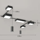 Axyaa Nordic Smart LED Ceiling Light for Salon Bedroom Decor