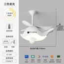 Axyaa Nordic Airplane & Fish Fan Pendant Light: Children's Bedroom Chandelier